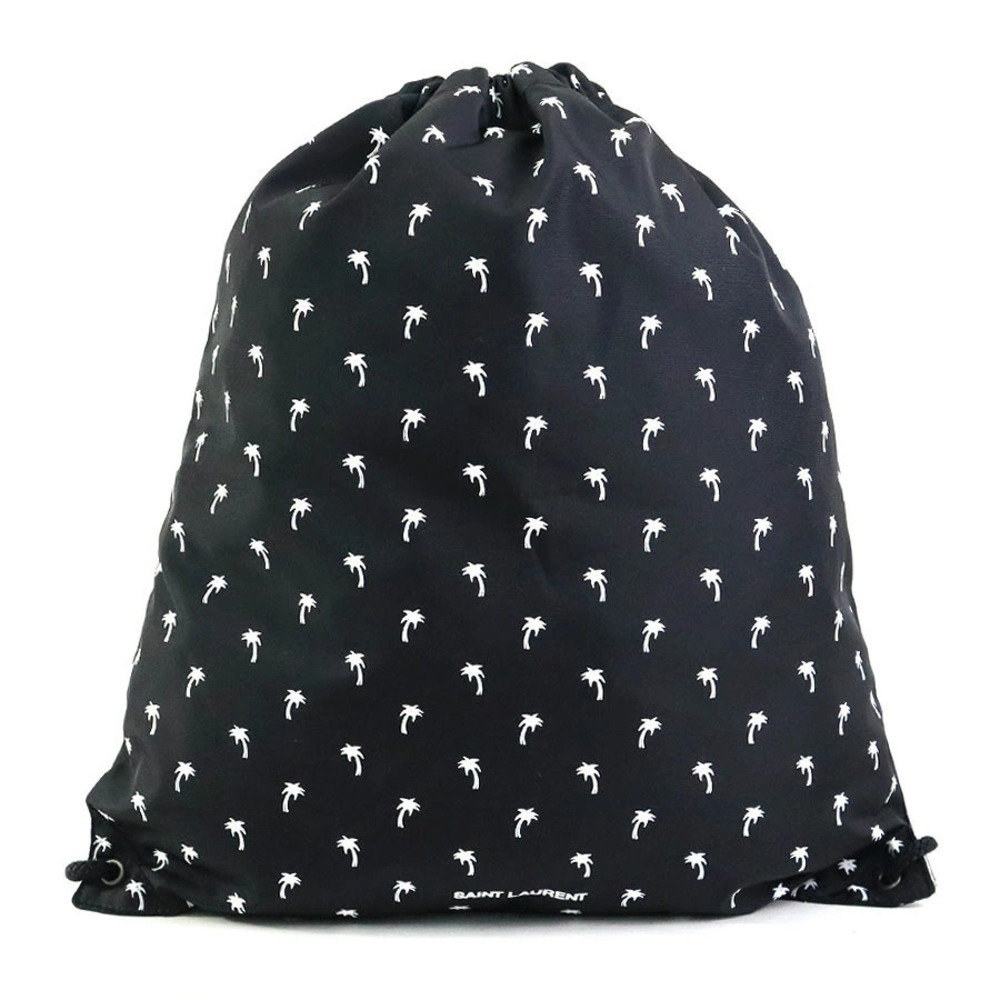 Saint Laurent backpack black white